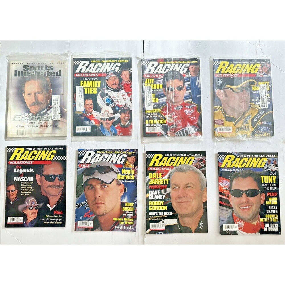 Racing Milestones Sports Illustrated Dale Earnhardt Edition Magazines